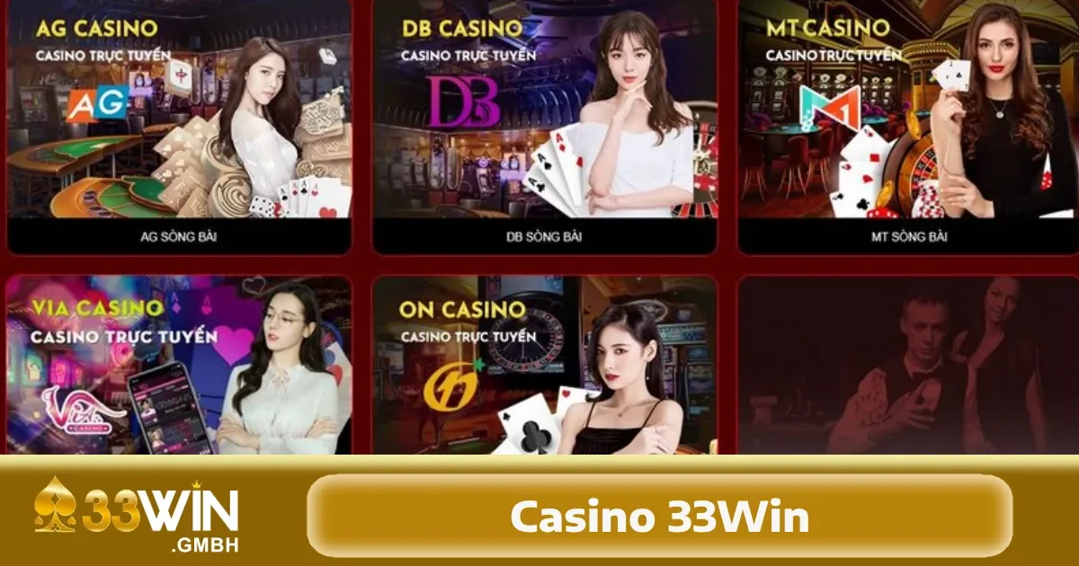 Đến với Casino 33Win, bạn sẽ được trải nghiệm hàng trăm tựa game slot từ các nhà phát triển hàng đầu như Microgaming, Playtech, NetEnt...