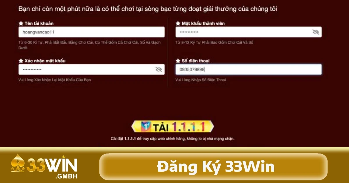 Thông tin liên lạc là chìa khóa giúp nhà cái có thể gửi thông báo, xác thực và liên hệ khi cần thiết.