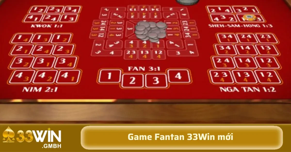 Game Fantan 33Win – Trò Chơi Cổ Điển Châu Á, Lối Chơi Đơn Giản 3 Người chơi cần đặt cược dựa trên khả năng của mình để đoán đúng hoặc phù hợp nhất với kết quả.