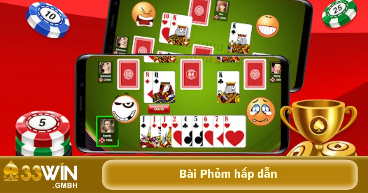 Thông thường, nếu điều kiện thuận lợi, người chơi sẽ ăn phỏm để hình thành bộ hoàn chỉnh, đặc biệt khi bài của họ phù hợp với các bộ đã có hoặc sắp có.