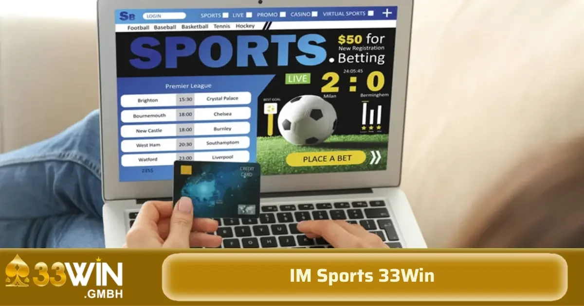 IM Sports là một nền tảng cá cược thể thao trực tuyến, mang đến cho người chơi cơ hội tham gia đặt cược vào các trận đấu thể thao yêu thích một cách dễ dàng và tiện lợi.