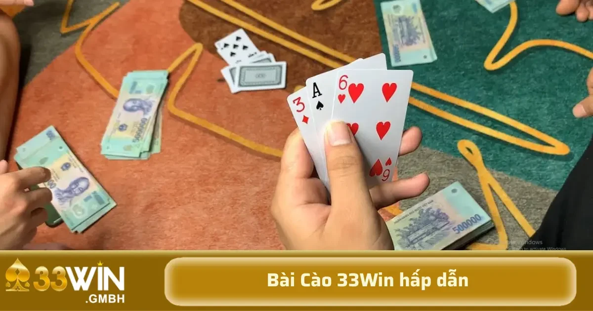 Trong Bài Cào 33Win, điểm số dựa vào tổng giá trị các lá bài trong tay, và chiến thắng phụ thuộc vào việc so sánh tổng điểm của từng người chơi sau mỗi vòng.